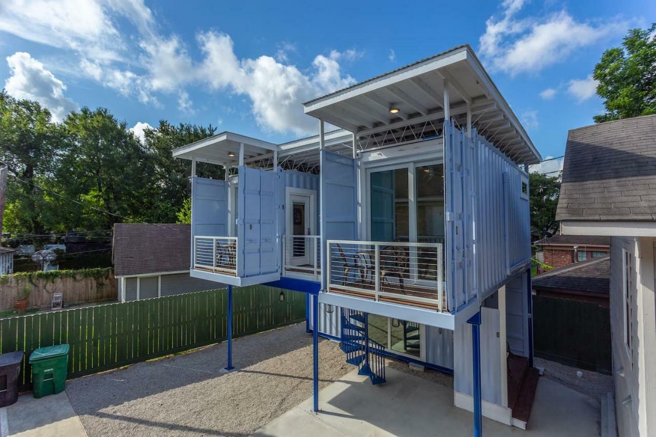 East Downtown Micro-Luxe Container Living Pod #9 Apartment Houston Bagian luar foto